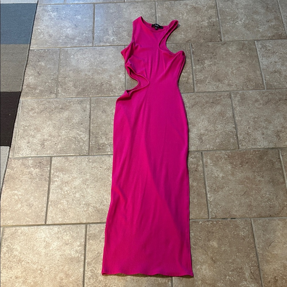 Lulu's Vibrant Pink Dress